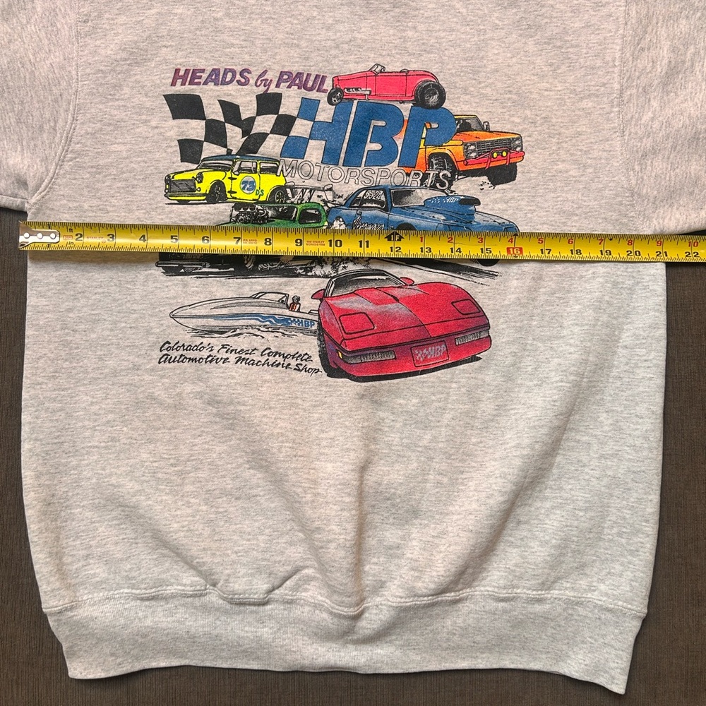 Vintage cars machine shop crewneck Colorado Size Large - Picture 4 of 6